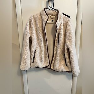 Sherpa button up jacket